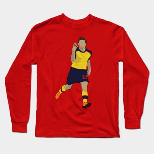 Andrey Arshavin Four Goals 00s Football Minimalist Soccer Long Sleeve T-Shirt